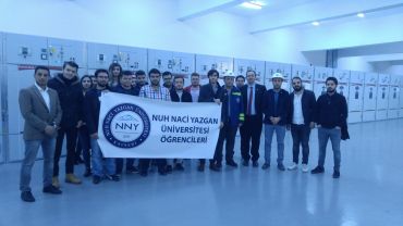 Öğrencilerimiz TEİAŞ 11. Bölge Müdürlüğü’ne Bağlı GİS’te İncelemelerde Bulundu