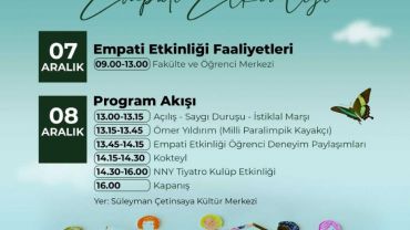 Dünya Engelliler Günü Empati Etkinliği